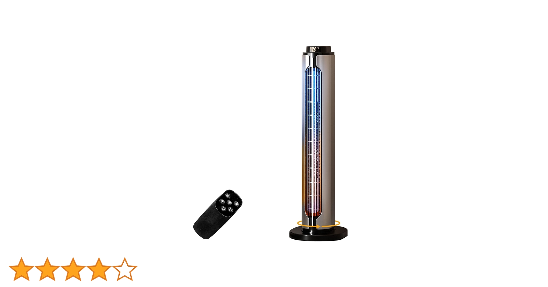 Amazon | 【2025革新登場 2秒瞬間加熱】セラミックヒーター 速暖